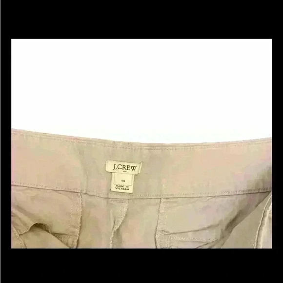 J Crew- size 14 bermuda shorts- Grey - Picture 3 of 3